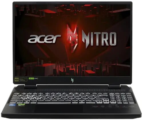 Ноутбук Acer Nitro 17 AN17-41-R9S3 Quad HD 2K (2560x1440), IPS, AMD Ryzen 7 7840H, RAM 16 ГБ, SSD 1000 ГБ, GeForce RTX 4060 8 ГБ, без ОС[NH. QKMCD.001]