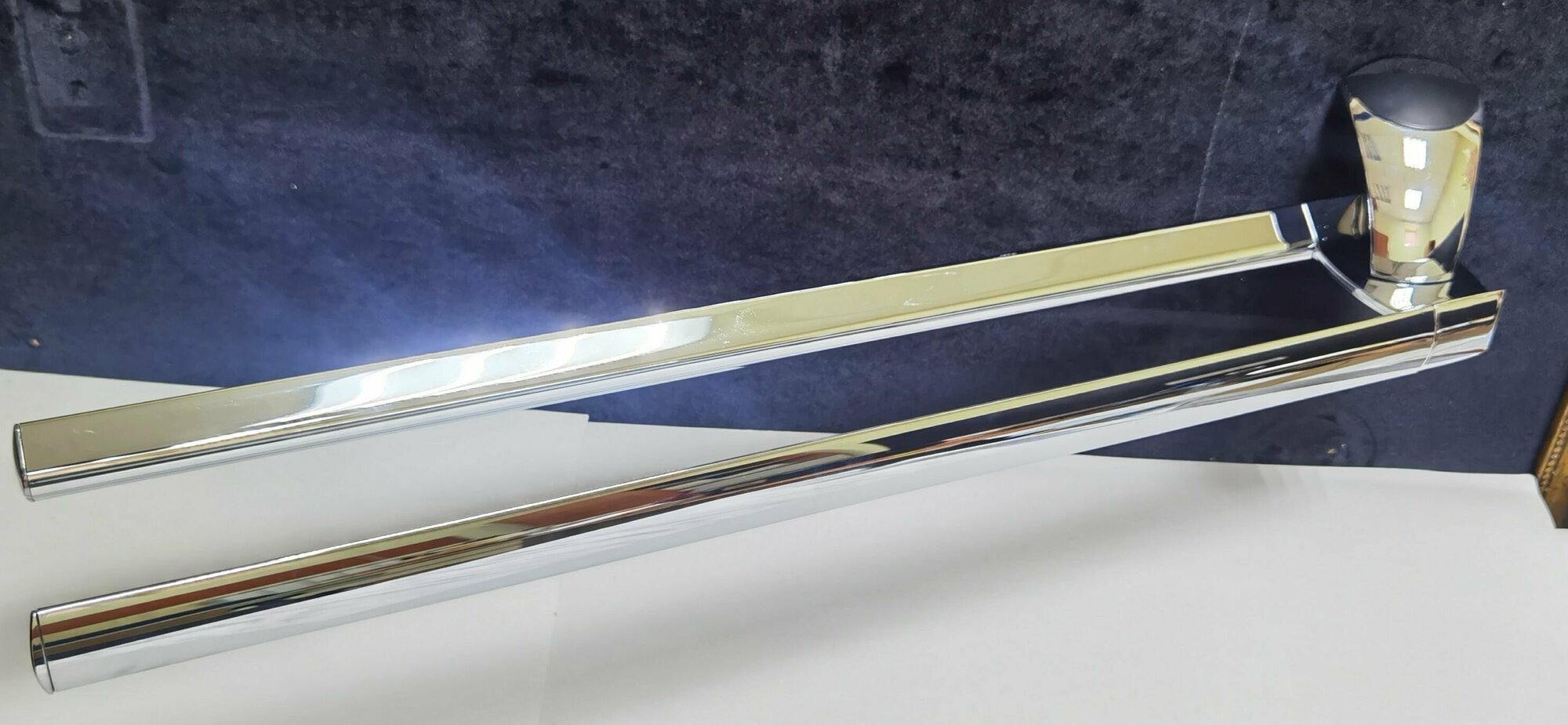 Полотенцедержатель двойной металлический 45 см Ideal Standart Tonic A4913AA CR хром
