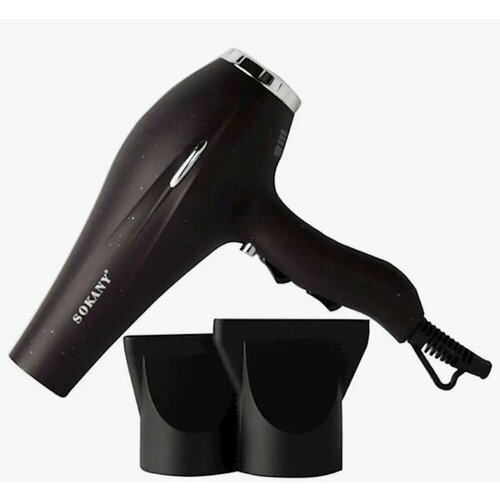 Фен с 4 режимами нагрева и охлаждением SK-22182600 Вт2 скорости черный 199900₽