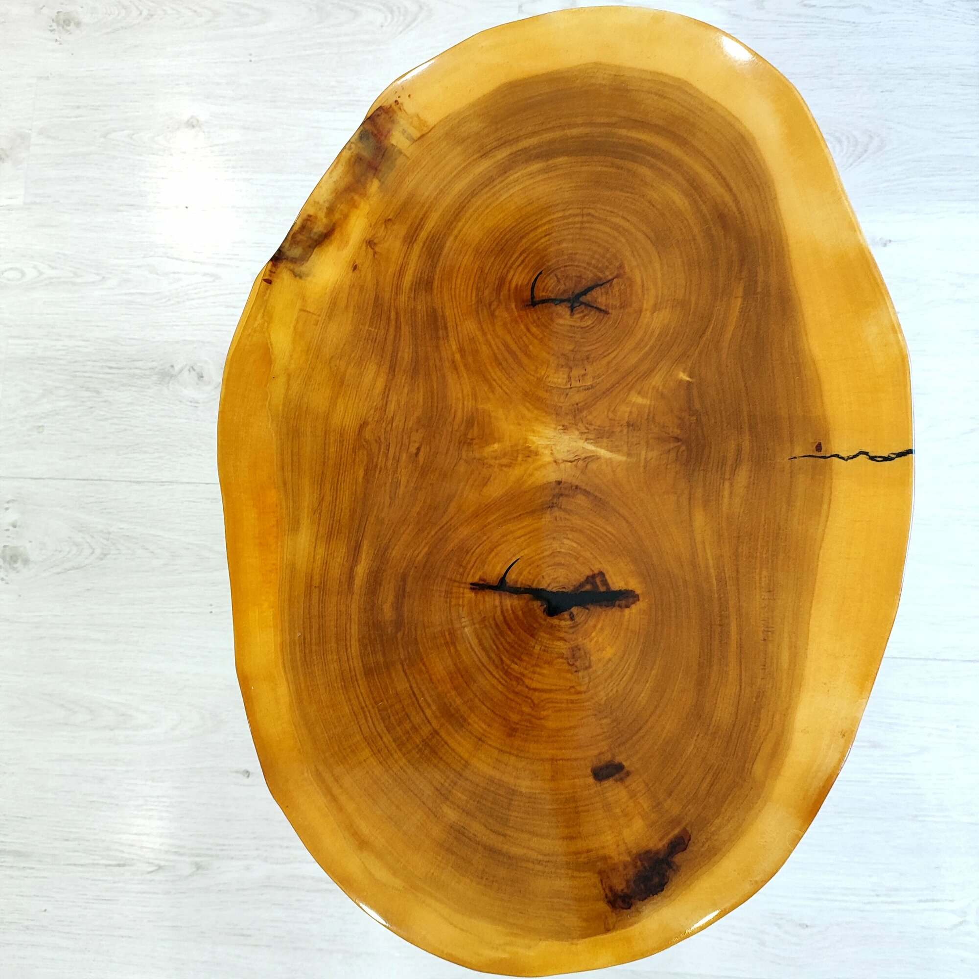 фото Столешница (без подстолья), ручной работы "Черный тополь"