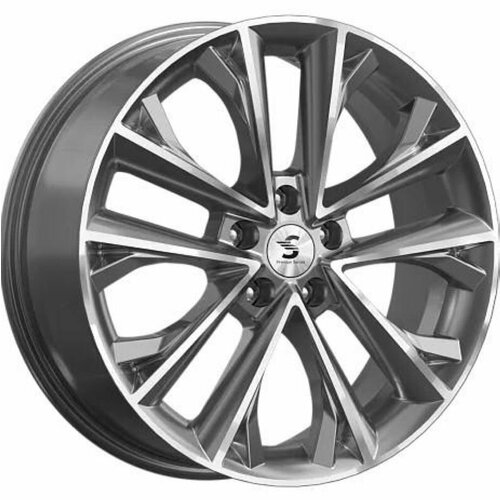 СКАД КР012 18x7j 5x114.3 Et48,5 Dia67.1 Diamond Gloss Graphite