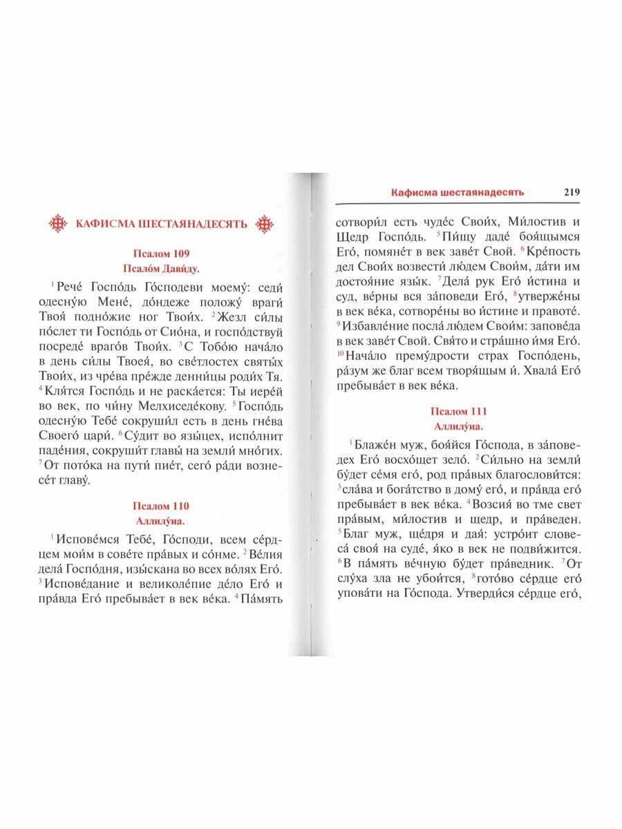 Псалтирь. Заупокойная лития мирским чином. Иные молитвословия - фото №8