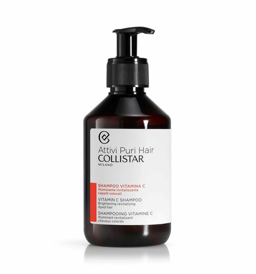 Collistar - Vitamin C Shampoo Brightening Revitalizing Шампунь Осветляющий Восстанавливающий 250 мл