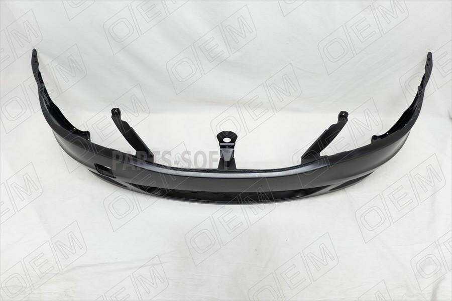 OEM OEM0091 Бампер передний Renault Logan 1 2009-2014 без ПТФ в цвет кузова