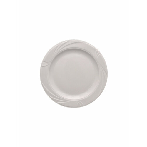 Набор из 6 мелких тарелок "Arcadia" круглая, 16,5х16,5х1,5 см, белый, фарфор, Lubiana, 0528