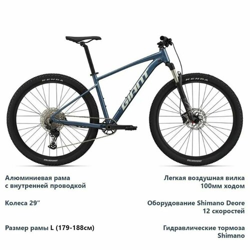 GIANT Talon 29 0 2022 Blue L 11200000₽