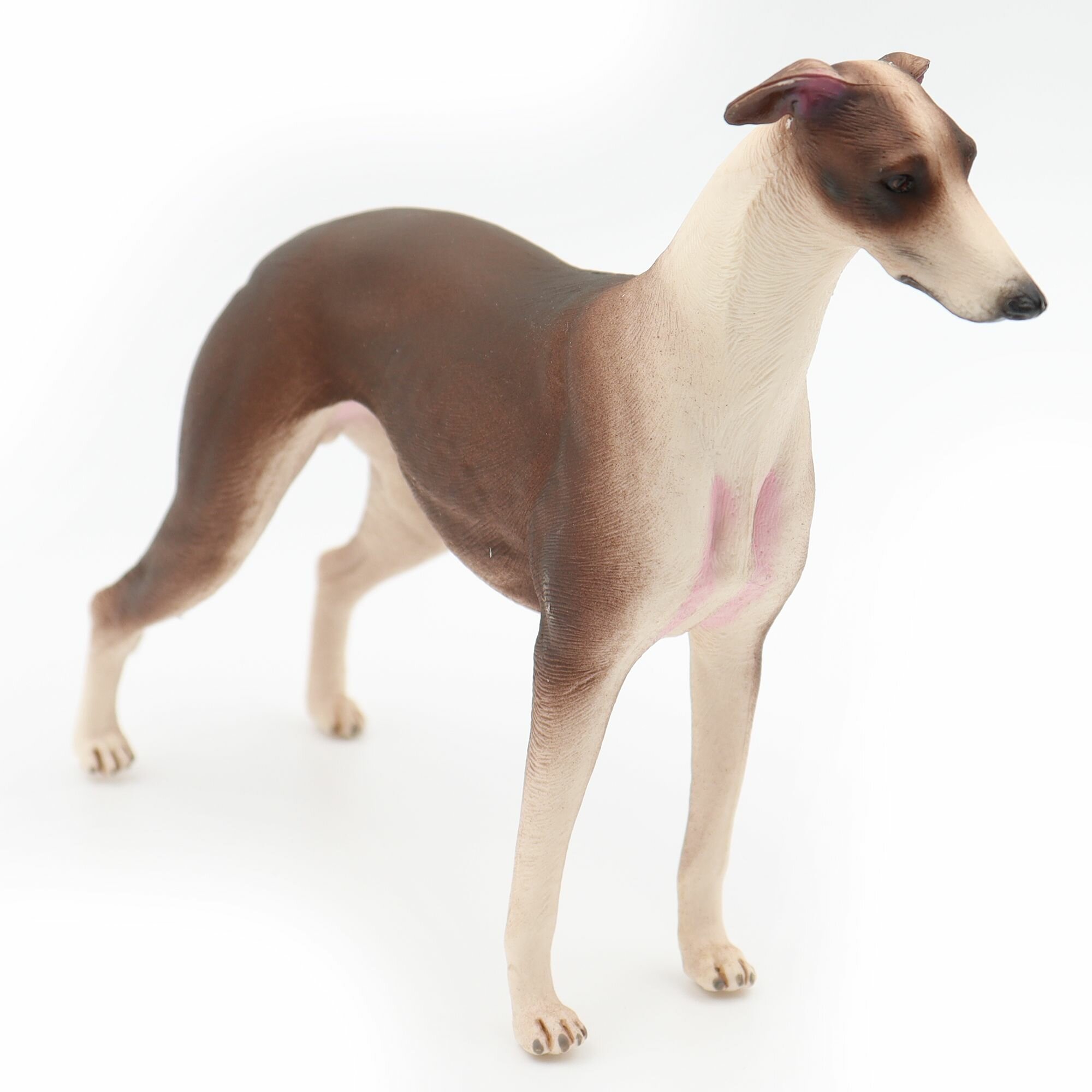 фото Фигурка животного Zateyo собака Грейхаунд, Английская борзая игрушка для детей коллекционная, декоративная 20х3.3х13 см