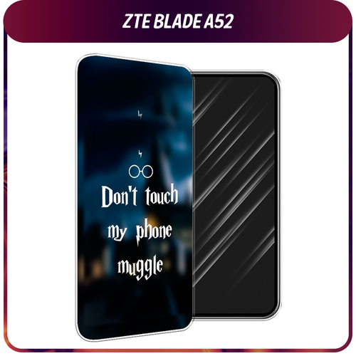 Силиконовый чехол на ZTE Blade A52 / ЗТЕ Блэйд А52 Гарри Поттер