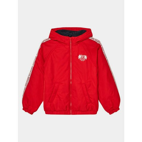 Куртка TOMMY HILFIGER, размер 12Y [METY], красный куртка adidas neo vibe windbreaker ia6780 синий