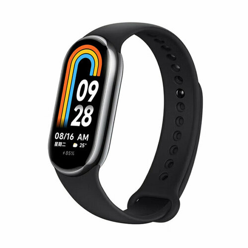 Фитнес-браслет Xiaomi Mi Smart Band 8, умный часы браслет, черный