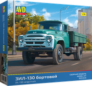 Сборная модель автомобиля Грузовик ЗИЛ-130 бортовой 3501AVD 1/35