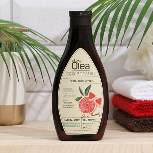 Гель для душа OLEA Eco Botanic с грейпфрутом и мятой, 300 мл (комплект из 6 шт)