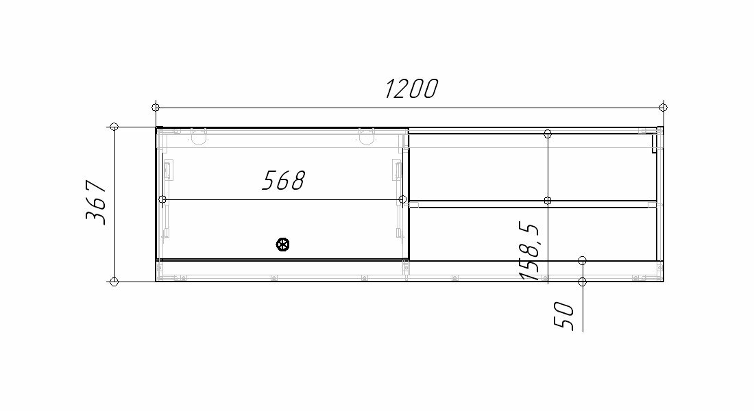 Детская стенка Банни-10 Пастельно-Синий 255x60x210 со шкафом со столом