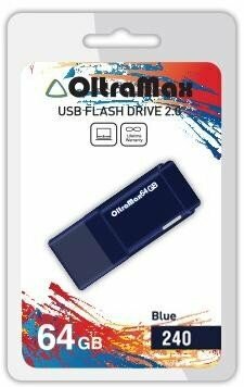 USB флэш-накопитель (OLTRAMAX OM-64GB-240-синий)