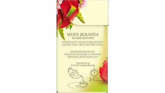 Чай белый Curtis White Bountea ароматизированный в пирамидках, 20х2.9 г - фото №17