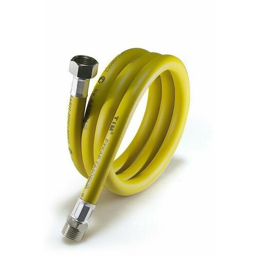 Гибкая подводка для газа с PVC покрытием - 12 250 см вн нар TIM C-GP27-25 715₽