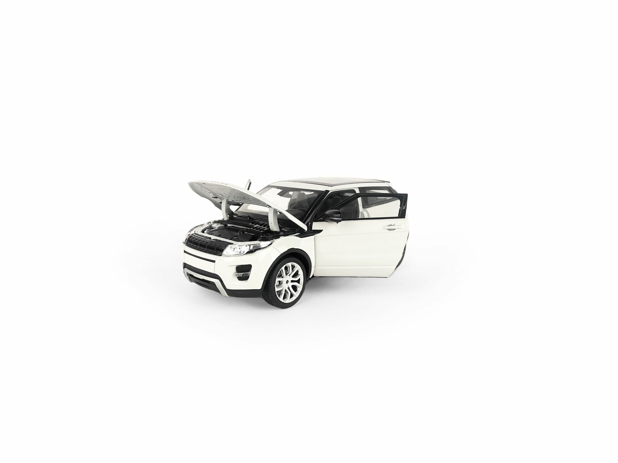 Машинка Welly 1:24 Range Rover Evoque белый - фото №8