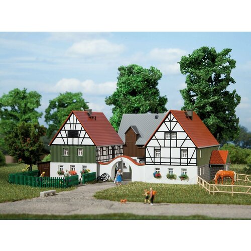 12257 Auhagen элемент железной дороги Фермерский двор H0 1:87 16,5мм