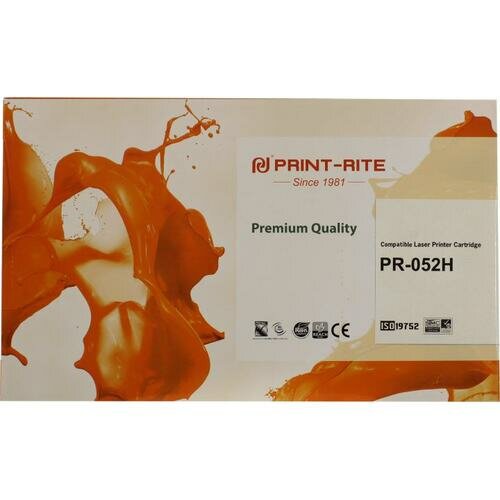 Картридж Print-Rite TFC832BPU1J 052H черный (pr-052h) - фото №6