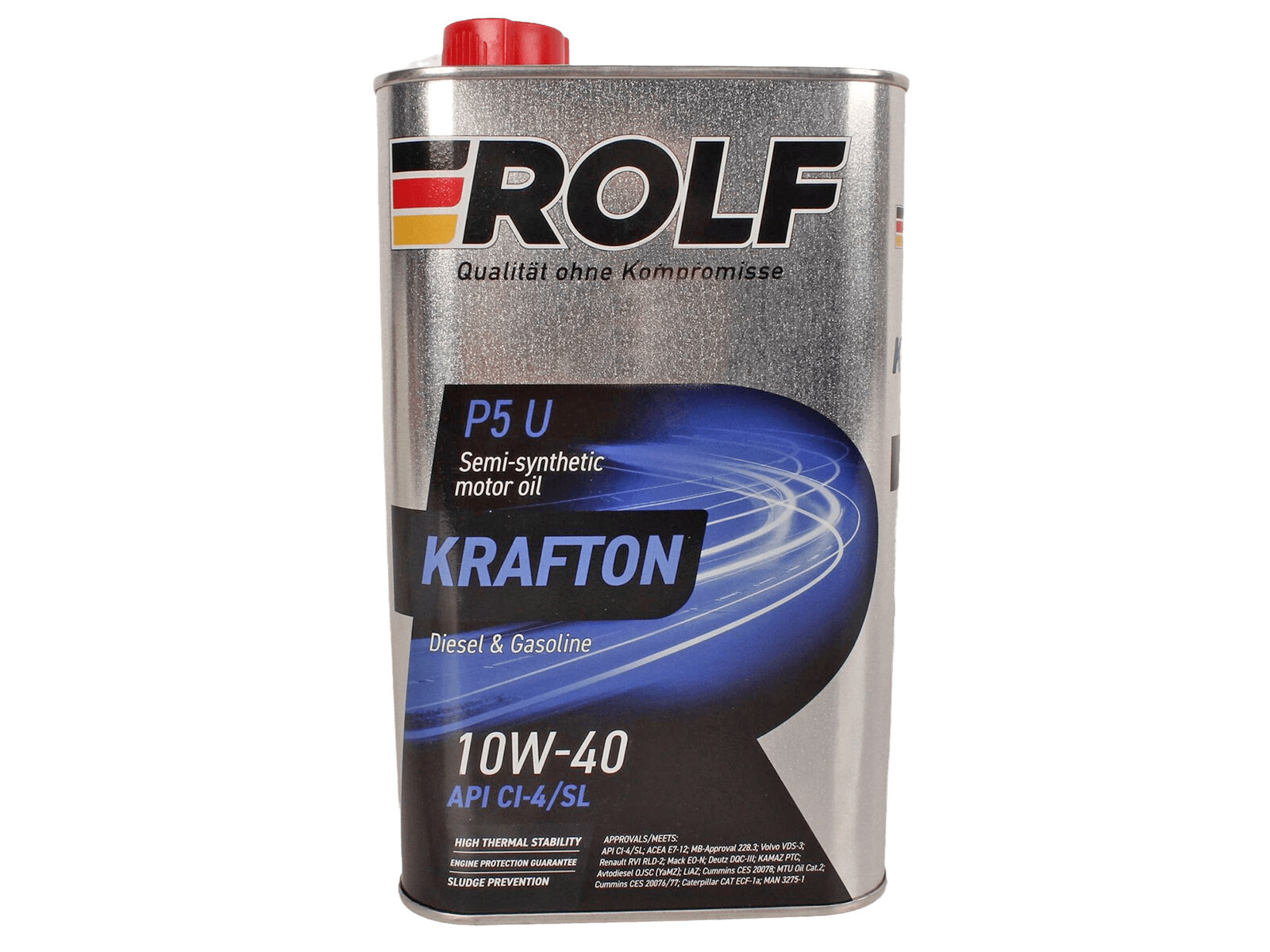 Масло моторное ROLF KRAFTON P5 U 10W40 1л