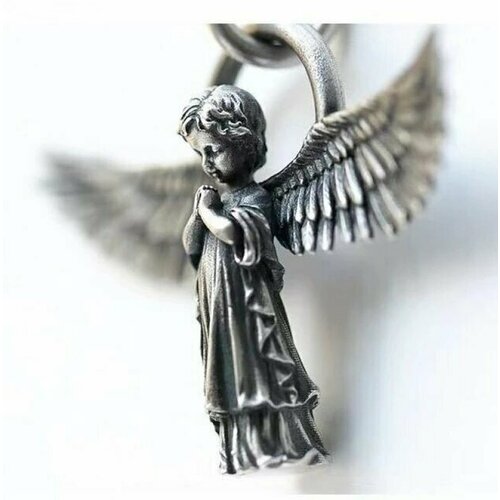 ангел ангелочек готика готический ангел херувим архангел архангел михаил статуэтка фигурка брелок Подвеска