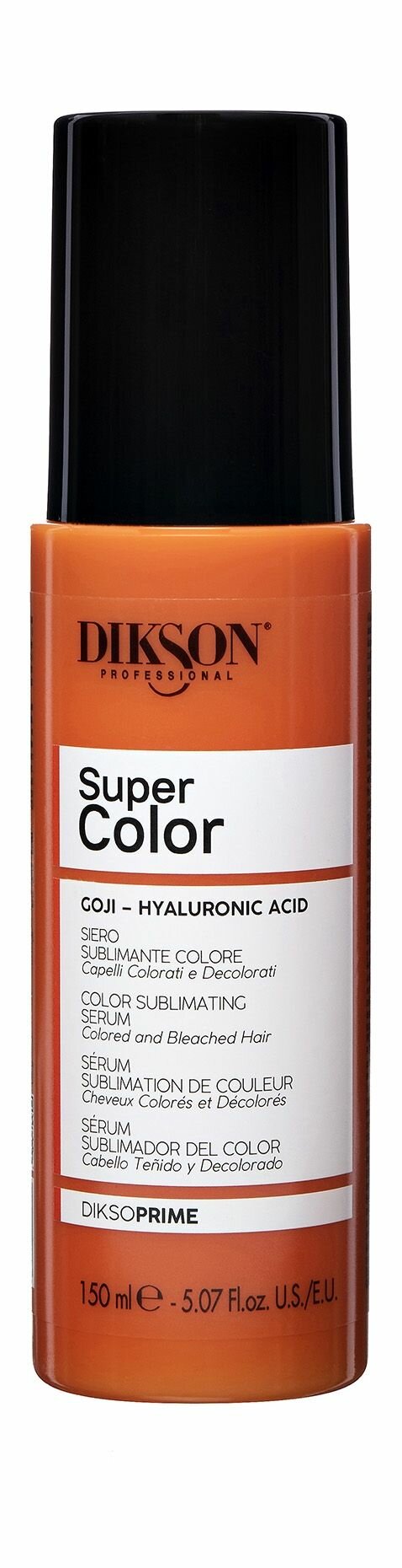 Сыворотка для сохранения цвета окрашенных и обесцвеченных волос / Dikson Professional Super Color Sublimating Serum