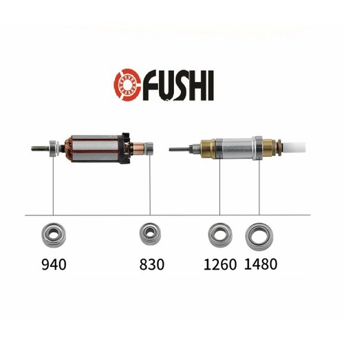 Подшипники для маникюрного аппарата Strong 102, 102L, 105L, 120, 107II, 4 штуки strong 210 102l 105l carbon brush micromotor handpiece ball bearing kit electric nails drill 1480 1260 940 830 strong 210 102