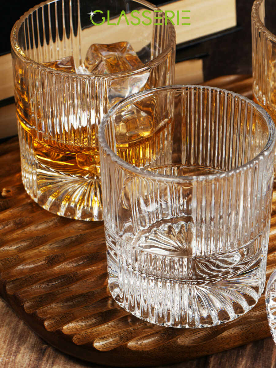 Набор из 4-х стеклянных стаканов для виски GLASSERIE DANDY 290 мл — фото 1
