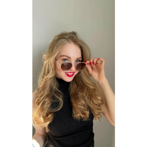 Солнцезащитные очки Sepori, коричневый