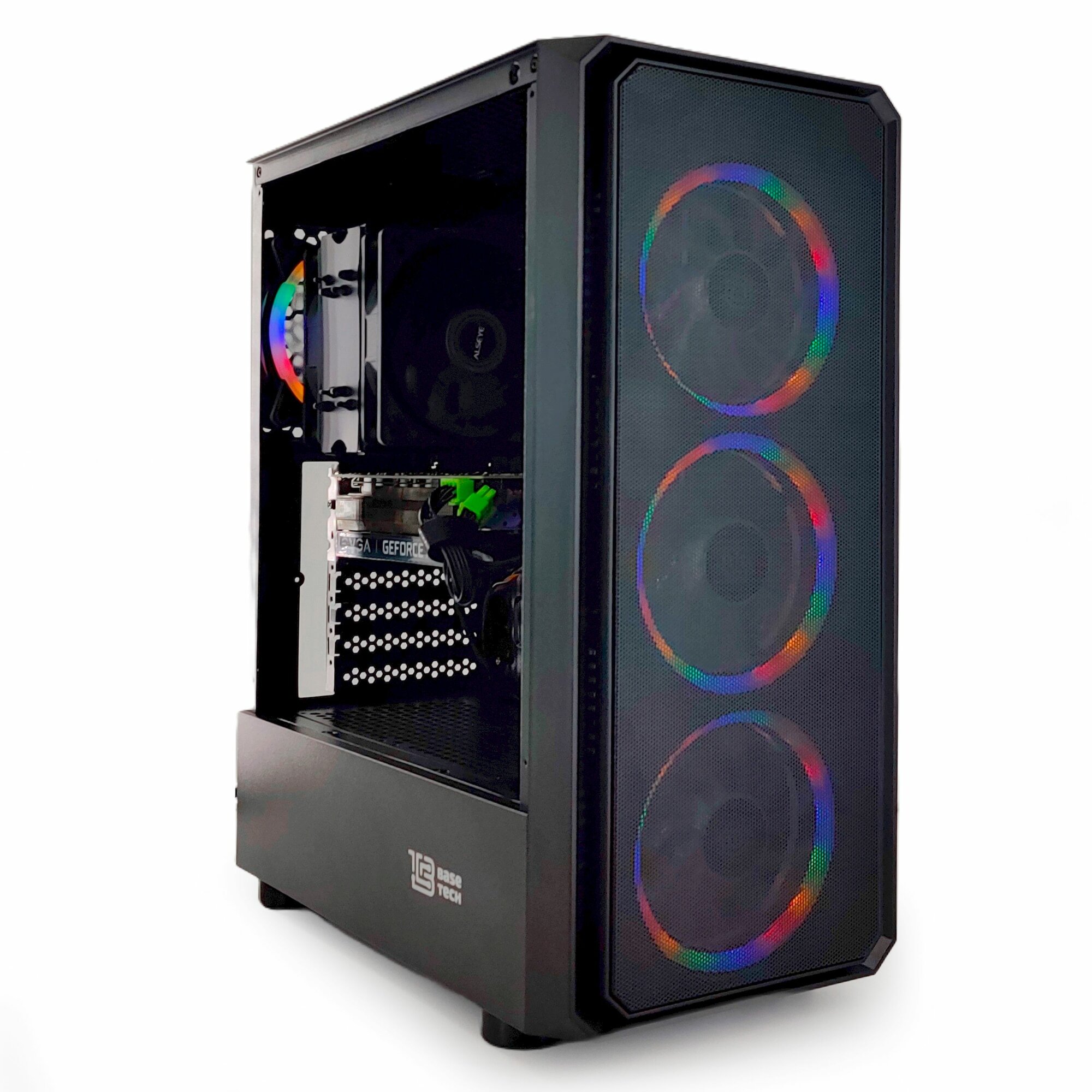 Игровой PC юкомс Ryzen 7 7700, RTX 4060 Ti 8GB, SSD 1TB, 16GB DDR5, БП 600W, win 10 pro, Big black case