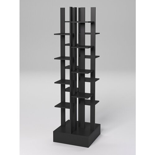 Стойка цветочница №1, Черный 55 x 55 x 196 см