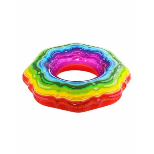 Круг надувной Радуга, 115 см