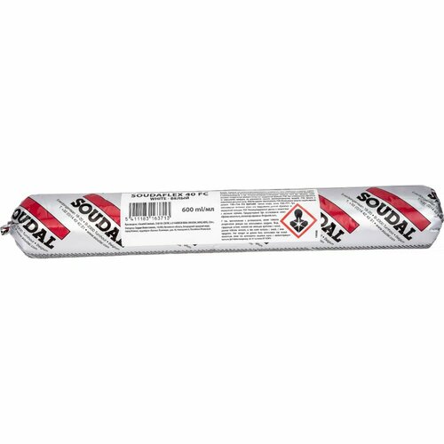 Полиуретановый клей-герметик Soudal Соудафлекс 40 ФС клей полиуретановый soudal soudabond easy gun