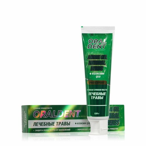 Зубная паста DEFANCE Oraldent Active Gel Natural Herbs лечебные травы 120 г уход за полостью рта dentaglanz зубная паста d3 classic herbs