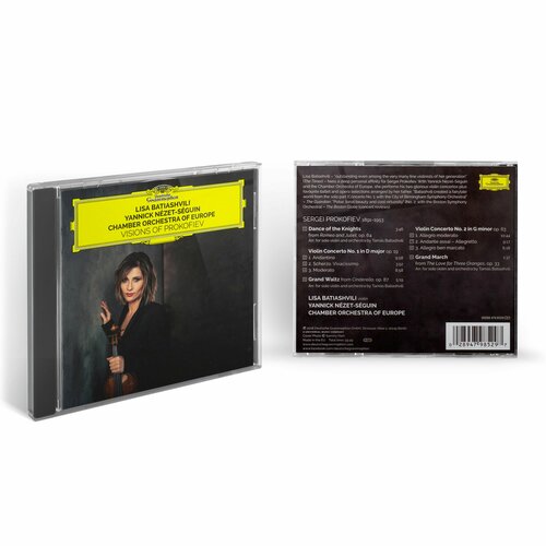 Lisa Batiashvili - Prokofiev: Violin Concertos Nos.1 & 2 (1CD) 2018 Deutsche Grammophon Jewel Аудио диск компакт диски warner classics vilde frang maxim rysanov violin concertos nos 1