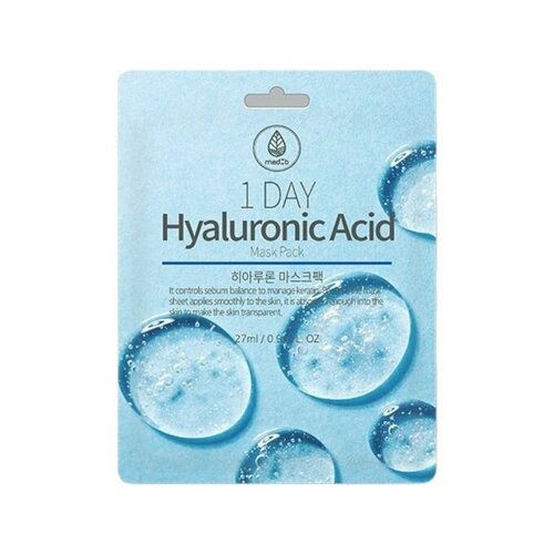 Тканевая маска для лица MEDB 1 DAY Hyaluronic Acid Mask Pack