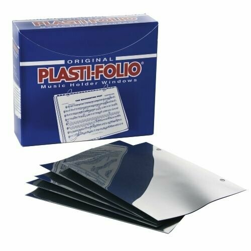 PLASTI-LYRES 588W Plasti-Folio Прозрачные листовые протекторы для Plasti-Folio (100 шт.)