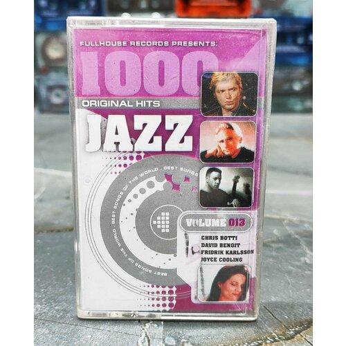 1000 Original Hits - Jazz, аудиокассета, кассета (МC), 2004, оригинал