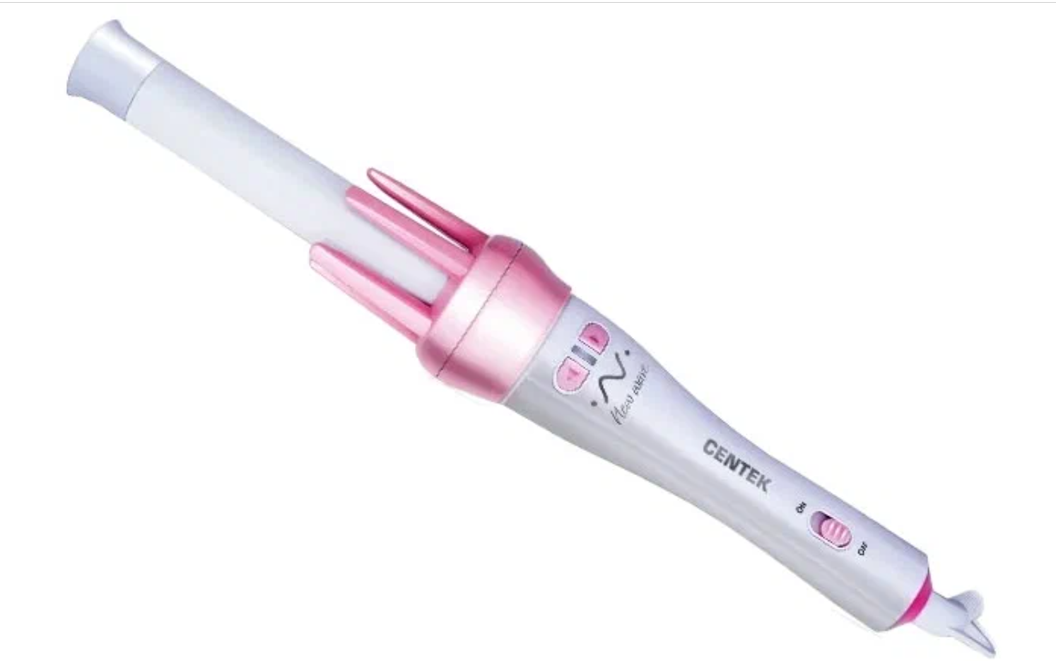 Плойка CENTEK CT-2093, white/pink