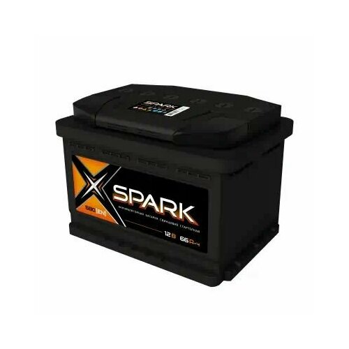 Аккумулятор 66 А/ч о. п. Spark ток 580 278x175x190