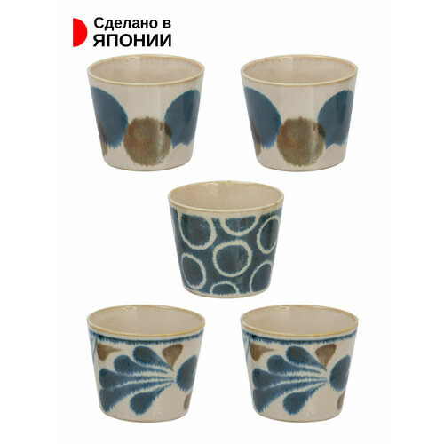 Набор посуды из фарфора Чашка для чая Д8х67 см 5 шт 2621₽