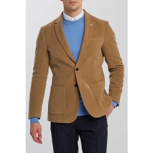 Пиджак GANT, размер 60, коричневый пиджак gant размер 60 серый