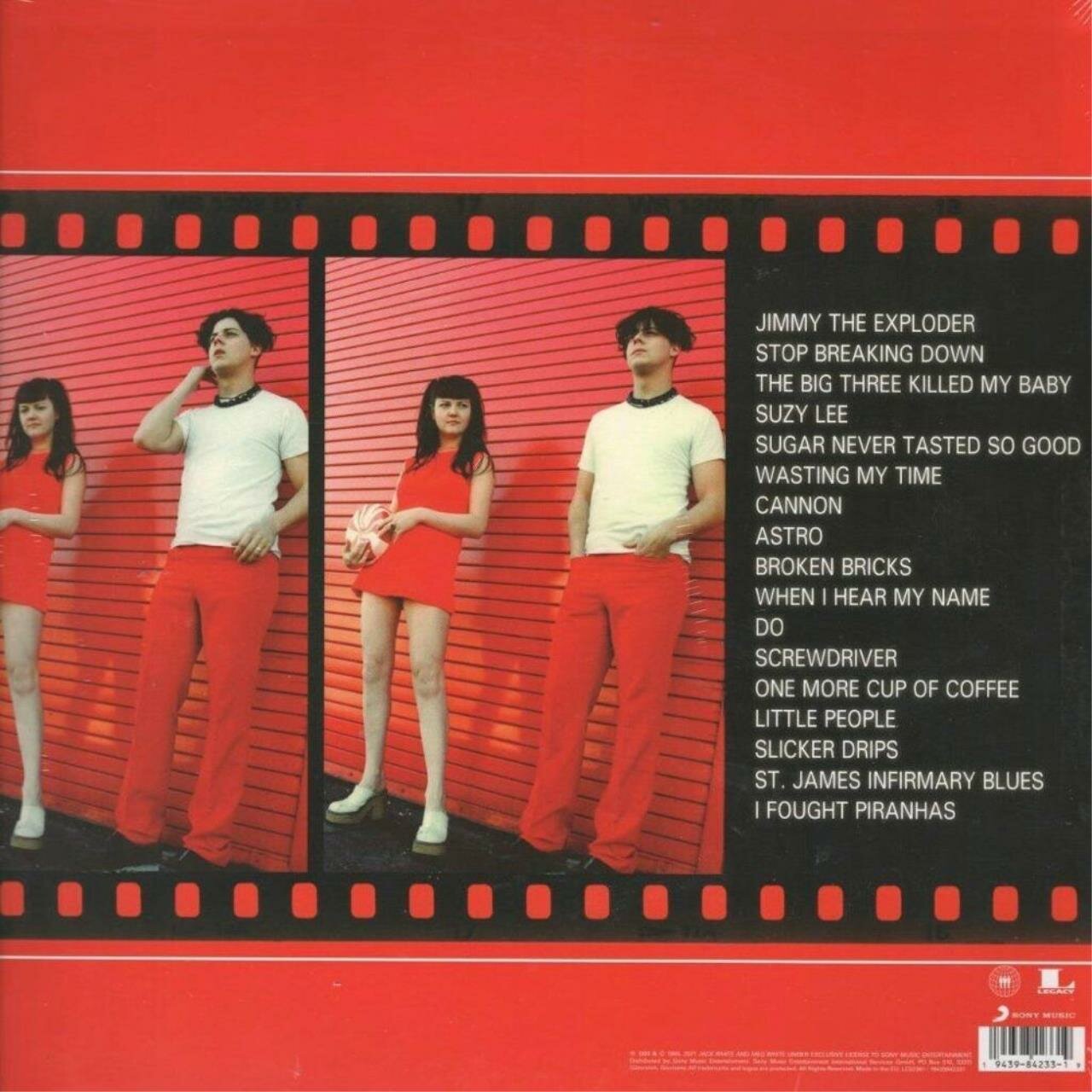 White Stripes White StripesThe - The White Stripes (180 Gr) Sony - фото №9