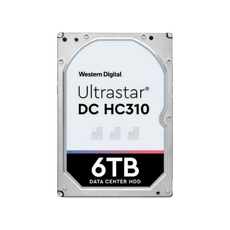 Жесткий диск серверный WD Ultrastar DC HC310 HUS726T6TAL5204 6TB 3.5" SAS 12Gb/s, 7200rpm, 256MB, 0B36047, 512e, Bulk