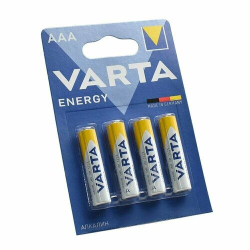 Батарейка AAA LR03 Varta ENERGY 1.5V (4 шт. в блистере)