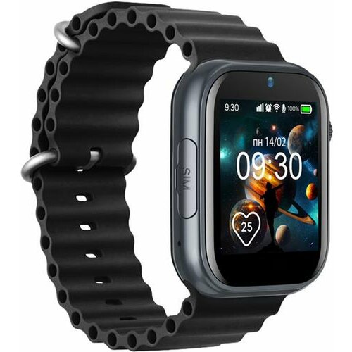 Детские часы Кнопка Жизни Aimoto Spark 4G серый 1289700₽