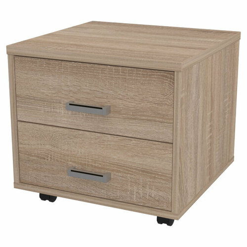 Тумба Меб-фф Офисная тумба подкатная ТВ-21С-19 цвет Дуб Сонома 4941₽