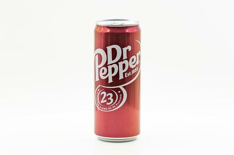 Напиток безалкогольный газированный Dr.Pepper 330 мл ж/б Упаковка 24 шт — фото 1