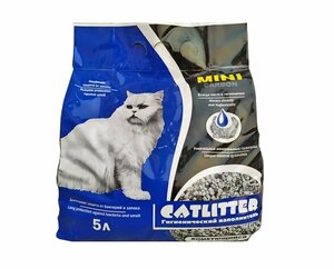 Catlitter Carbon Mini Наполнитель комкующийся для кошек 5л