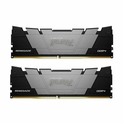 Оперативная память DIMM Kingston DDR4 32Gb 2х16Gb 4000Mhz PC-32000 CL19 FURY Renegade Black KF440C19RB12K232 19075₽